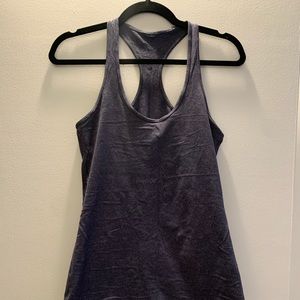 Lulu lemon blue gray tank top